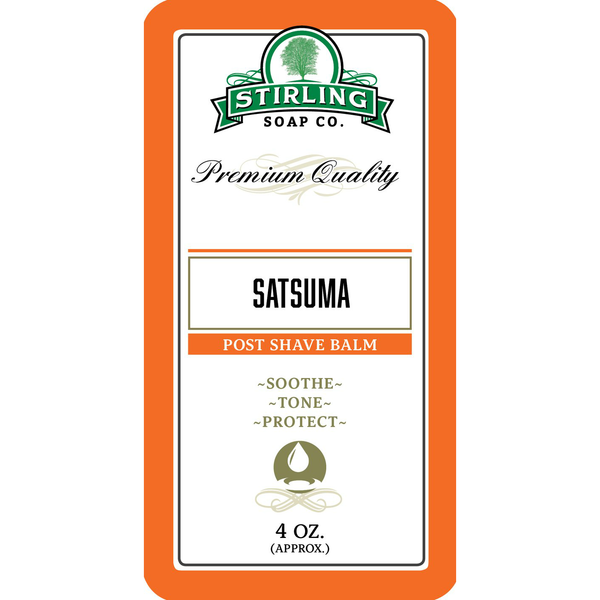 Stirling Soap Co. | Satsuma – Post-Shave Balm