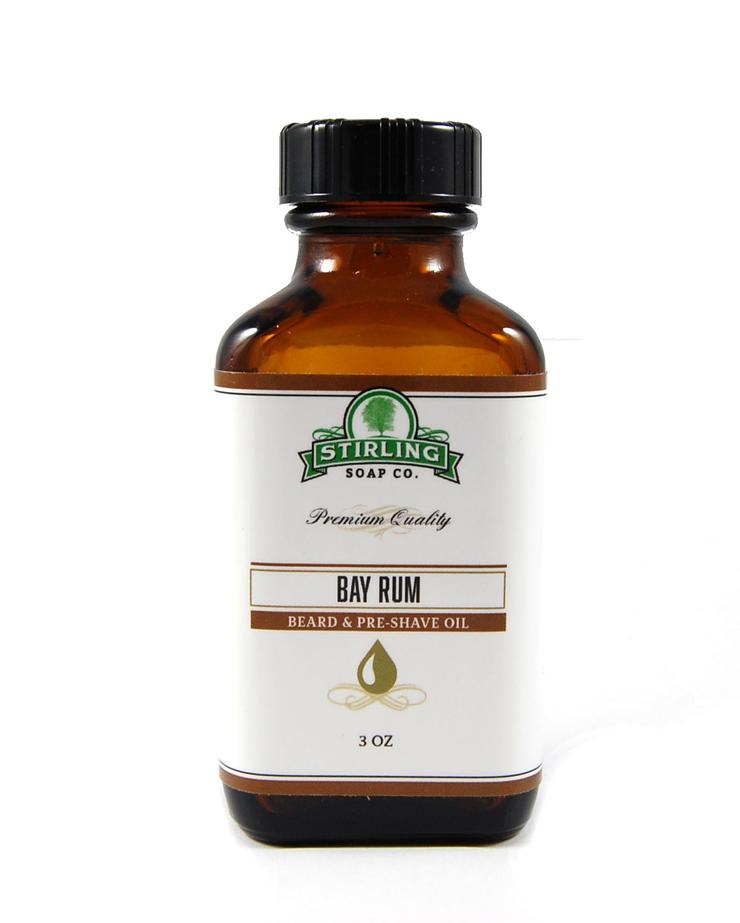Stirling Soap Co. | Bay Rum Beard Oil & Pre-Shave