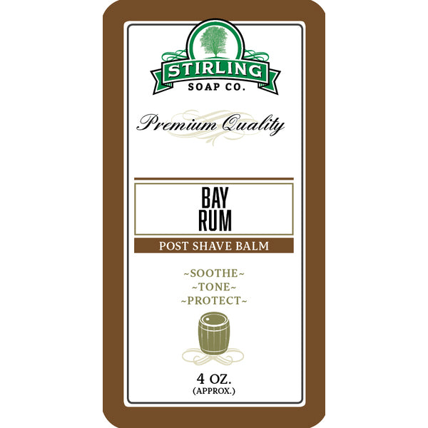 Stirling Soap Co. | Bay Rum Post-Shave Balm