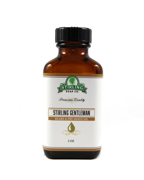 Stirling Soap Co. | Stirling Gentleman Beard Oil & Pre-Shave