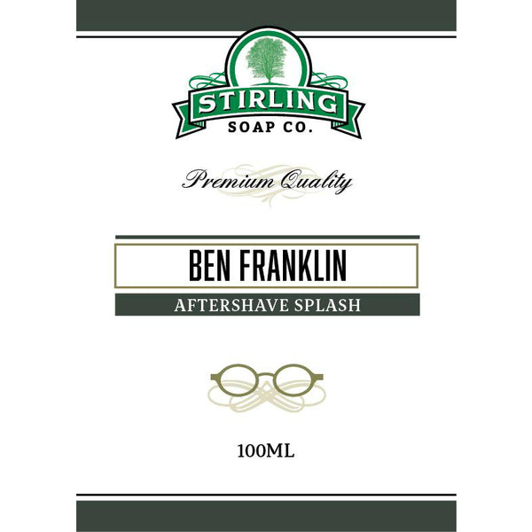 Stirling Soap Co. | Ben Franklin Aftershave