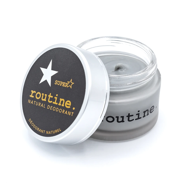 Routine | Superstar – Activated Charcoal, Magnesium, Prebiotics Natural Deodorant