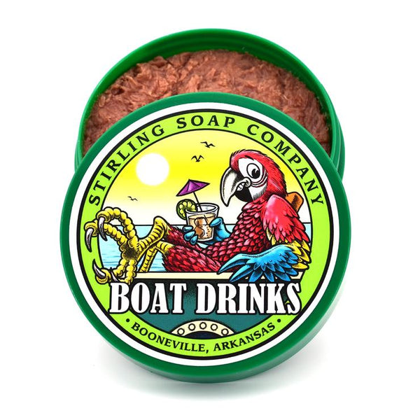 Stirling Soap Co. | Boat Drinks Shave Soap