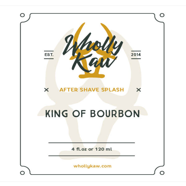 Wholly Kaw | King of Bourbon Aftershave