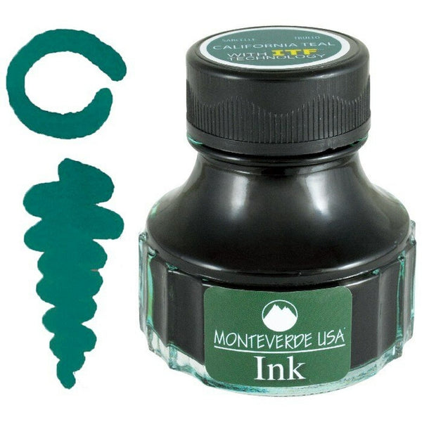 Monteverde | California Teal Fountain Pen Ink – 90ml