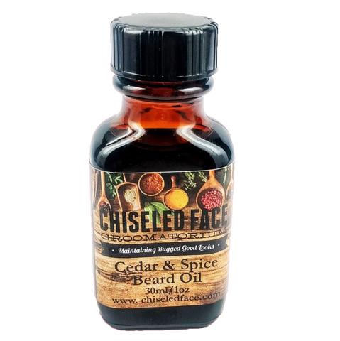 Chiseled Face | Cedar and Spice Beard Oil 1oz