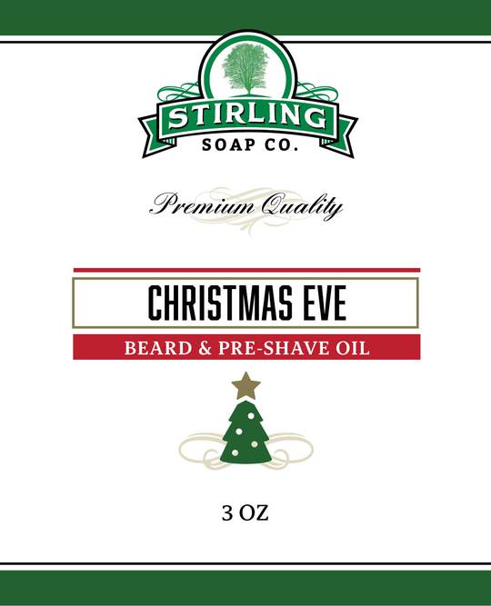 Stirling Soap Co. | Christmas Eve - Beard & Pre-Shave Oil