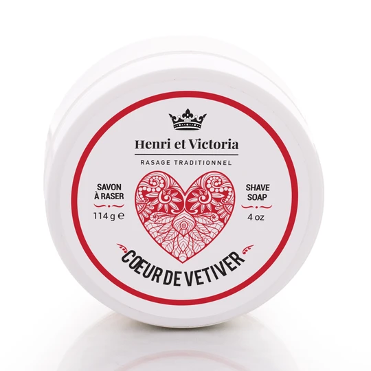 Henri et Victoria | Coeur De Vetiver Shaving Soap