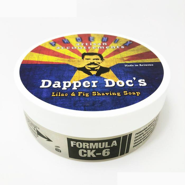 Phoenix Shaving | Dapper Doc’s Lilac & Fig Shave Soap CK-6