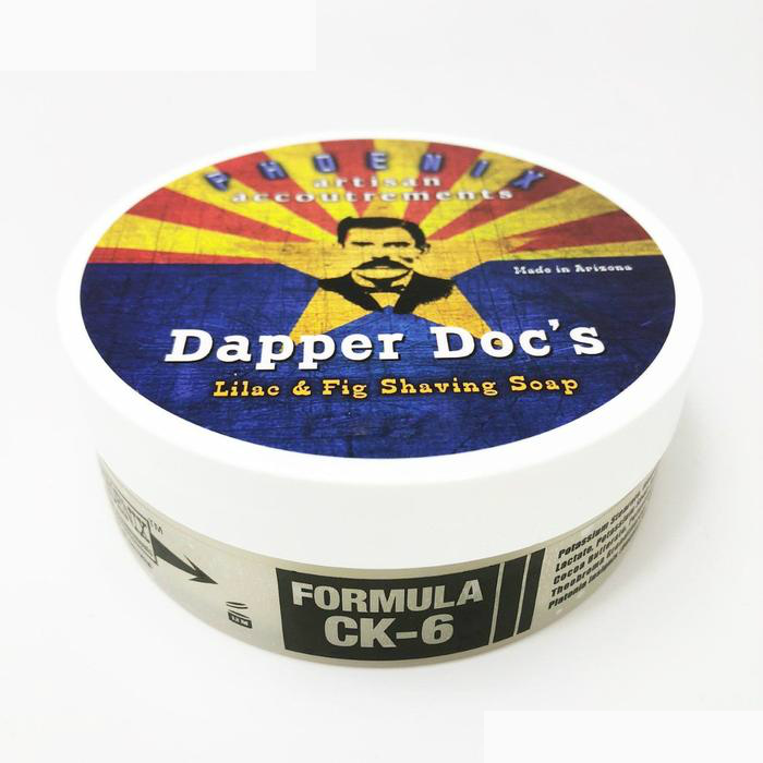Phoenix Shaving | Dapper Doc’s Lilac & Fig Shave Soap CK-6
