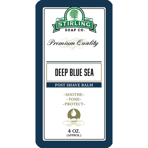 Stirling Soap Co. | Deep Blue Sea Post-Shave Balm