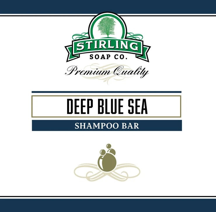 Stirling Soap Co. | Deep Blue Sea – Shampoo Bar