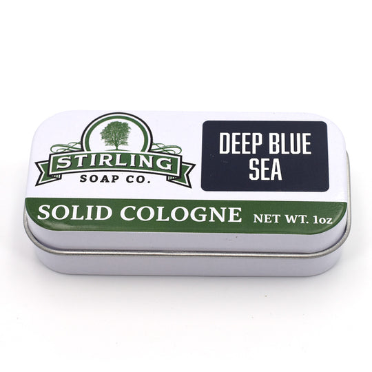 Stirling Soap Co. | Solid Cologne - Deep Blue Sea