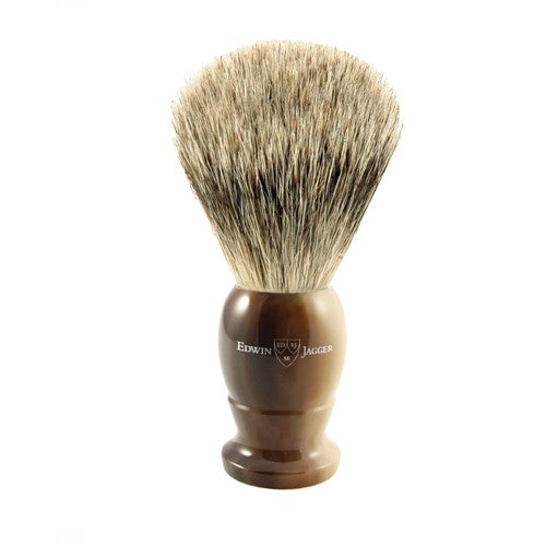 Edwin Jagger | 1EJ872 English Horn Best Badger Shaving Brush | Medium
