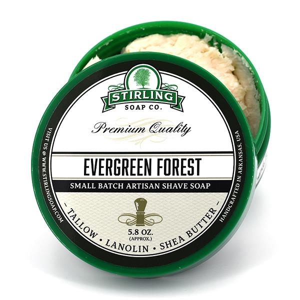Stirling Soap Co. | Evergreen Forest - Shave Soap