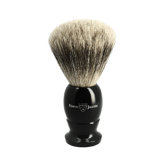 Edwin Jagger | Best Badger Ebony Shaving Brush Medium 1EJ876