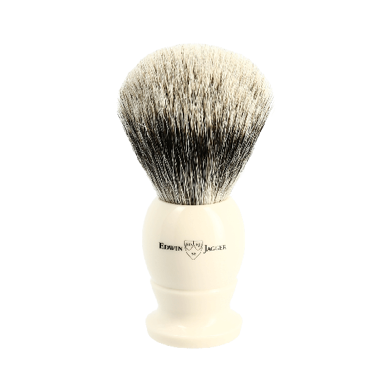 Edwin Jagger Ivory Best Badger Shaving Brush Large 3EJ877