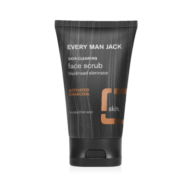 Every Man Jack Face Scrub Charcoal Skin Clearing