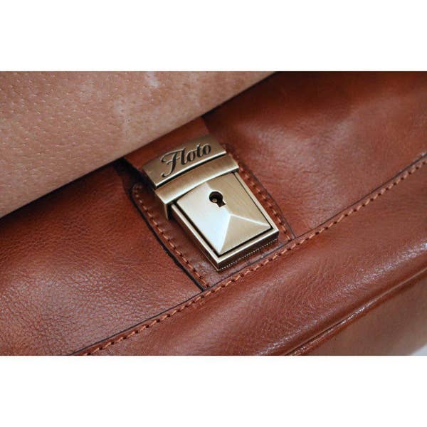 Floto Leather | Centro Messenger Bag (Vecchio Brown)