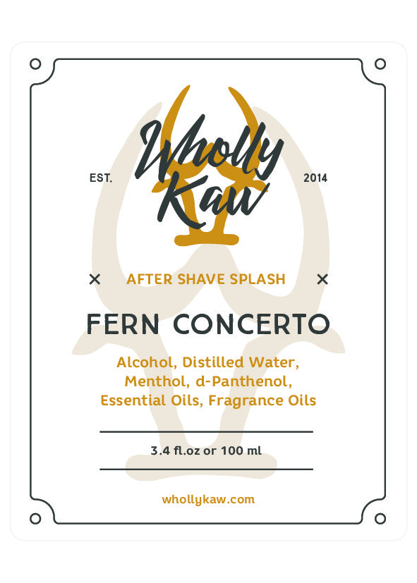 Wholly Kaw – Fern Concerto Aftershave