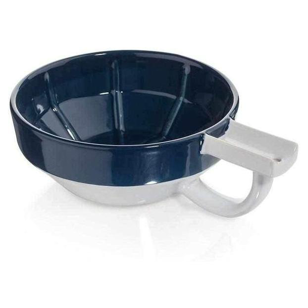 Fine Lather Bowl, Blue and White