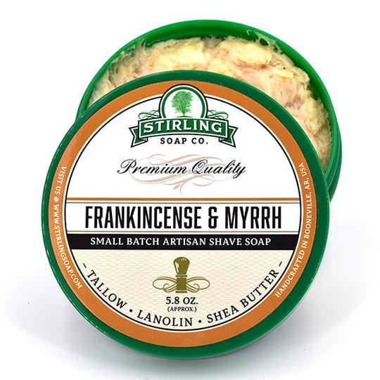 Stirling Soap Co. | Frankincense & Myrrh - Shave Soap