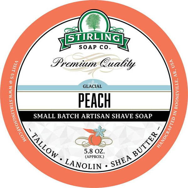 Stirling Soap Co. | Glacial Peach - Shave Soap