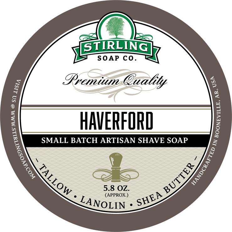 Stirling Soap Co. | Haverford - Shave Soap