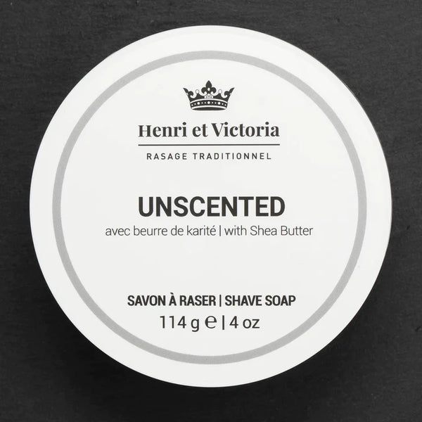 Henri et Victoria | Unscented Shaving Soap
