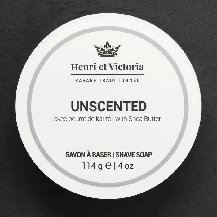 Henri et Victoria | Unscented Shaving Soap