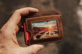 Kodiak Leather | Kenai Minimalist Wallet (Antique Brown)