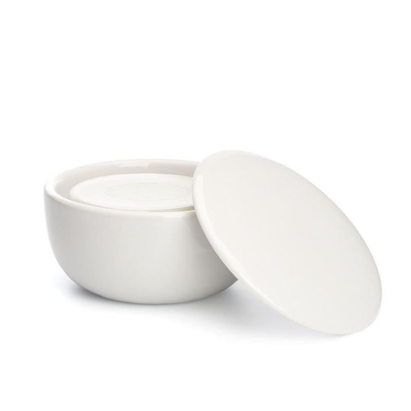 Muhle | Porcelain Dish With Sandalwood Shaving Soap