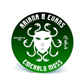 Ariana & Evans | Emerald Moss Shaving Soap