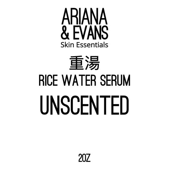 Ariana & Evans | Skin Essentials Japanese Rice Water Serum (Unscented)