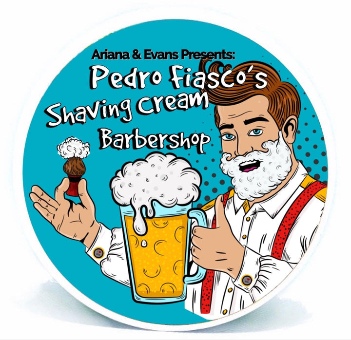 Ariana & Evans | Pedro Fiasco Barbershop Shaving Cream