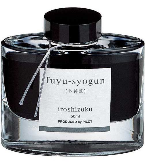 Pilot | Iroshizuku Fountain Pen Ink – Old Man Winter (Fuyu-Syogun) – 50 ml Bottle