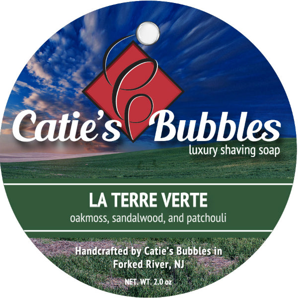 Catie’s Bubbles | La Terre Verte Luxury Shaving Soap