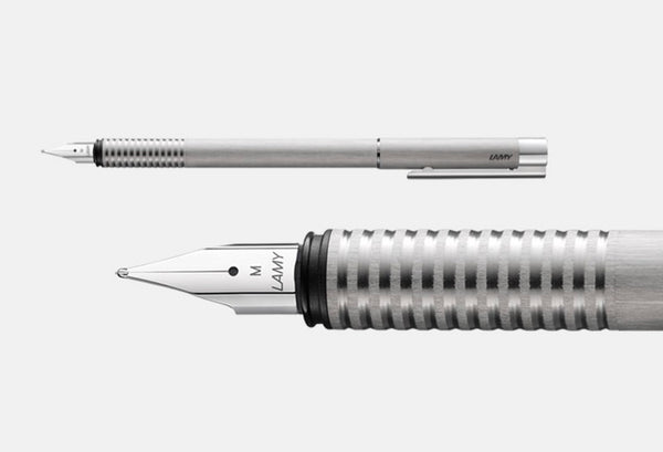 LAMY | Logo - Fountain Pen - Brushed Steel