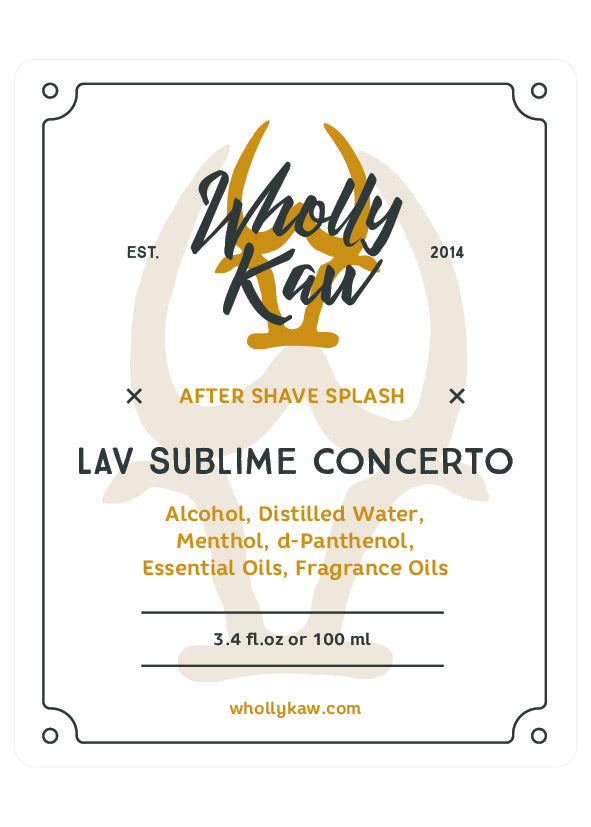 Wholly Kaw – Lav Sublime Aftershave