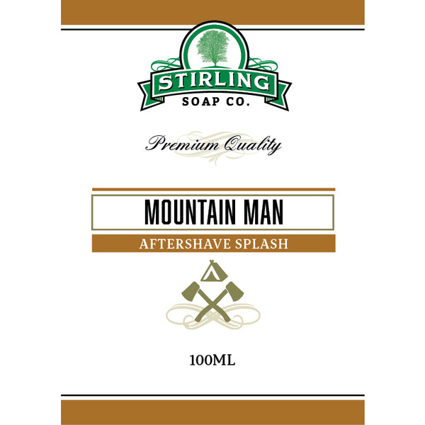 Stirling Soap Co. | Mountain Man Aftershave Splash