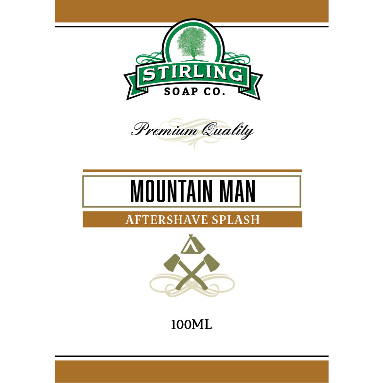 Stirling Soap Co. | Mountain Man Aftershave Splash
