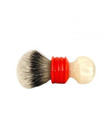 iL Marchese | N. 2053 Red & Pearl Shaving Brush – Two Band Manchurian