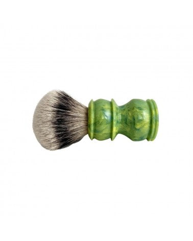 iL Marchese | N. 2036 Green & Blue Shaving Brush – Silvertip