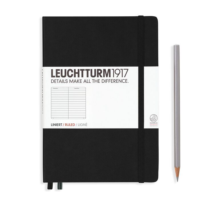 Leuchtturm1917 | A5 Medium Notebook - Hard Cover