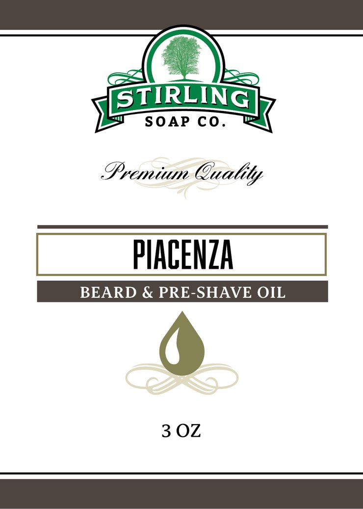 Stirling Soap Co. | Piacenza Beard Oil & Pre-Shave