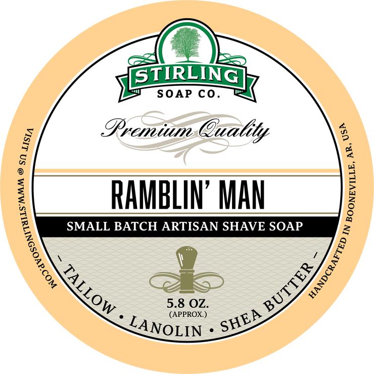 Stirling Soap Co. | Ramblin' Man - Shave Soap