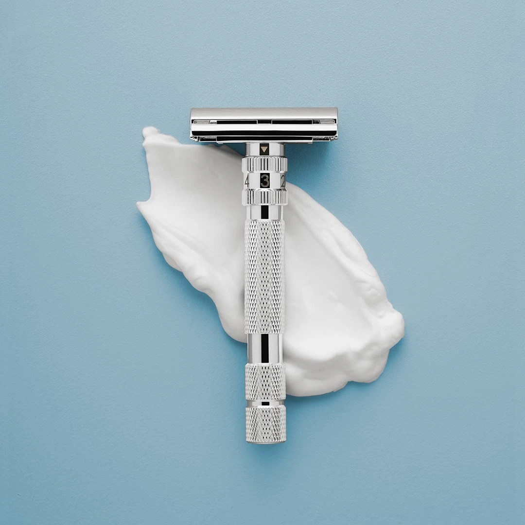 Rockwell Razors | Model T White Chrome Double Edge Razor (Select) – Top ...