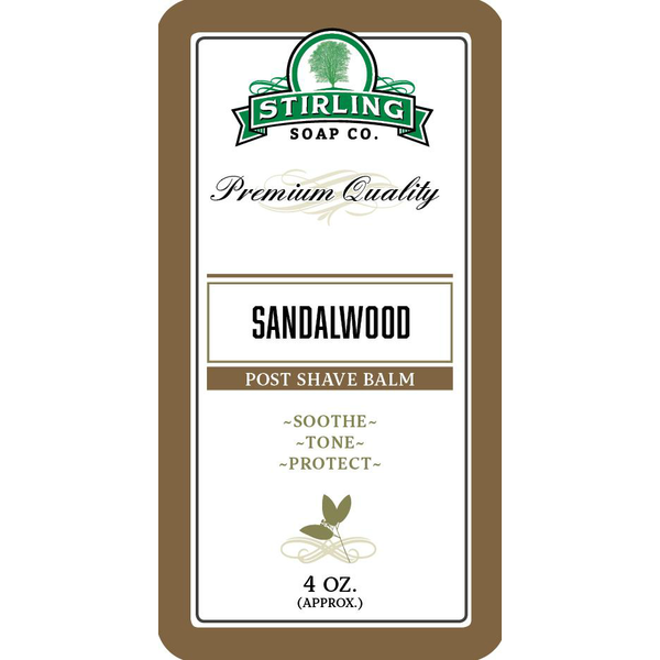 Stirling Soap Co. | Sandalwood Post-Shave Balm
