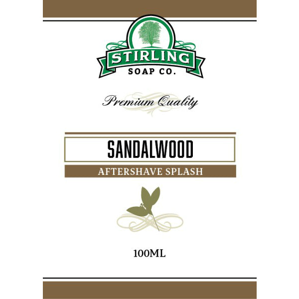 Stirling Soap Co. | Sandalwood Aftershave Splash
