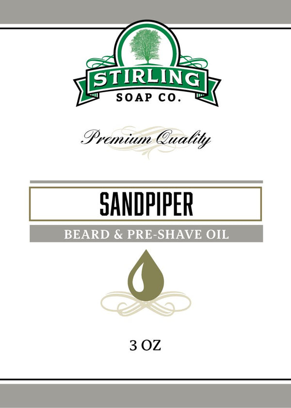 Stirling Soap Co. | Sandpiper Beard Oil & Pre-Shave